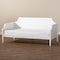 Baxton Studio Mariana White Finished Wood Twin Size Daybed 158-9640 - alternate 8